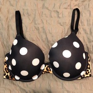 PINK VS Leopard/Polka Dot Bra